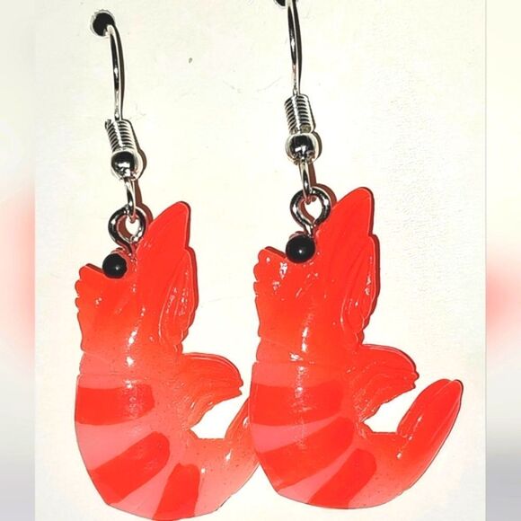 Super edgy new shrimp earrings for women - Picture 5 of 5